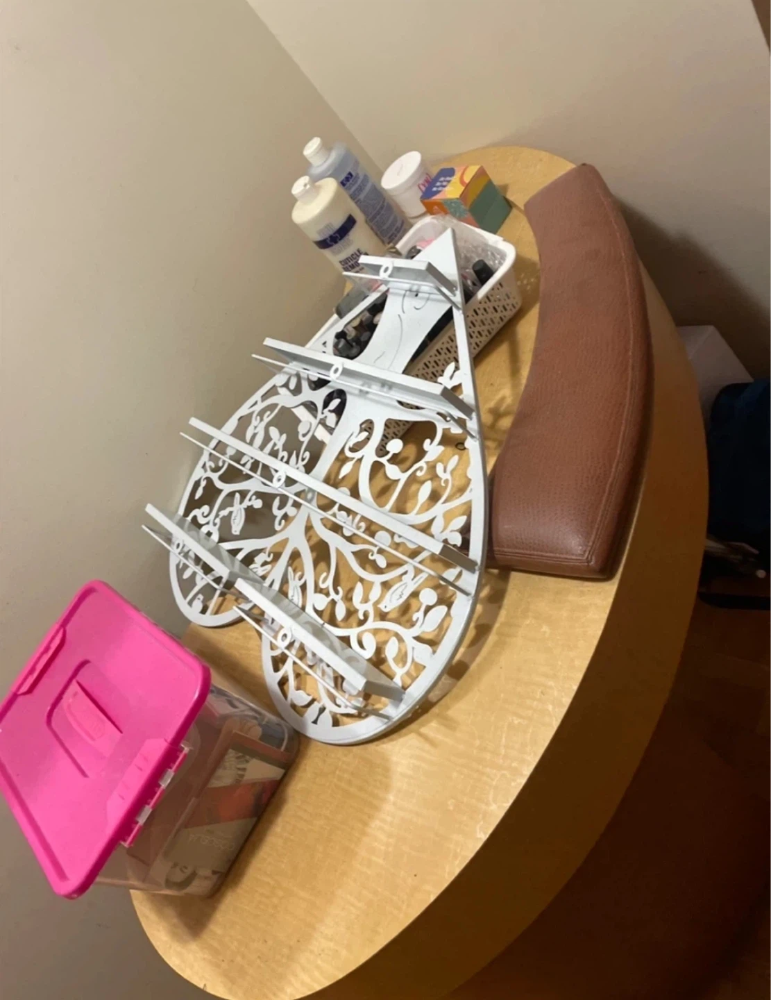 Professional nail tech table