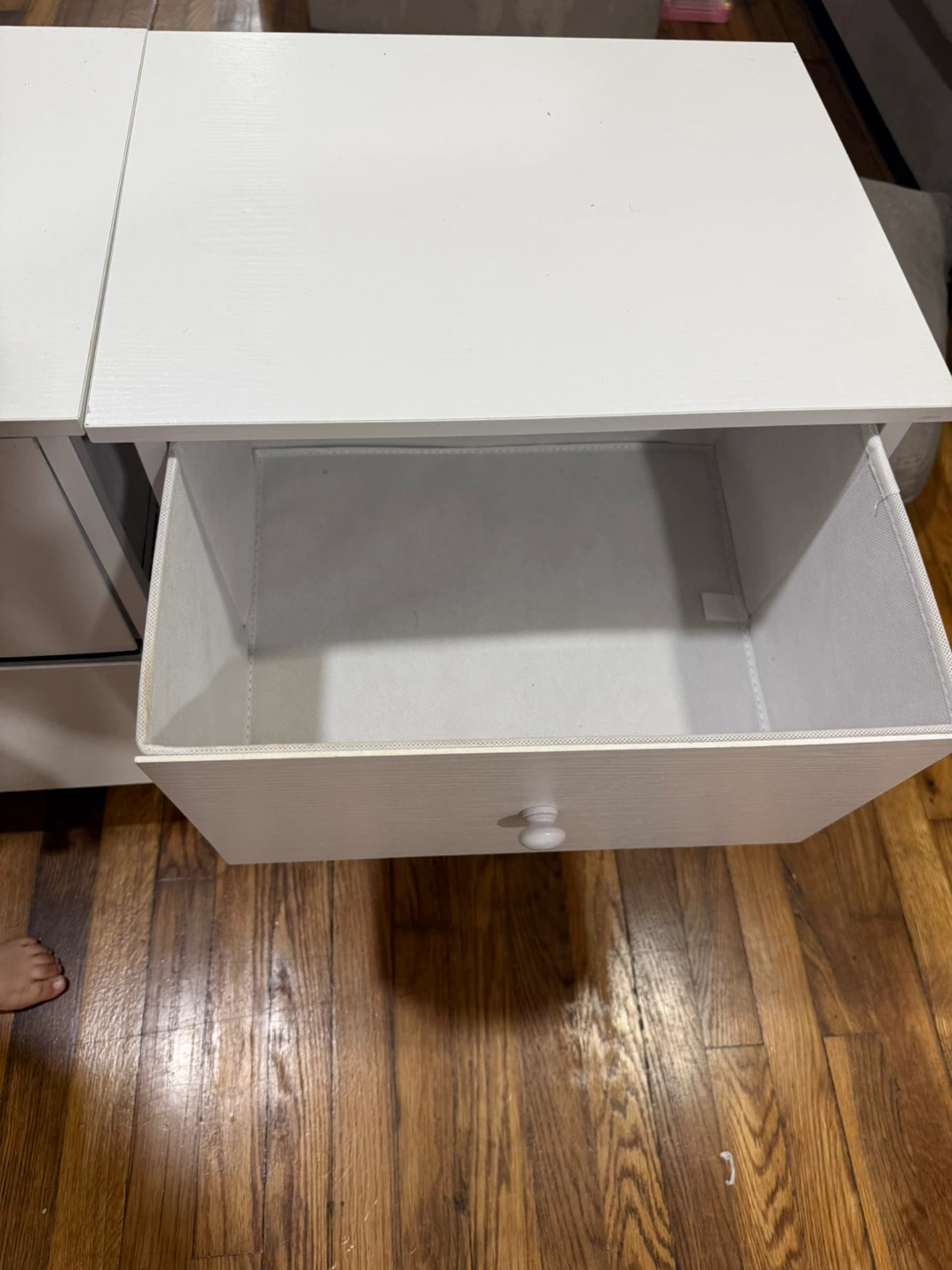 White 2-Drawer Storage Chest (Set of 2) - photo 2