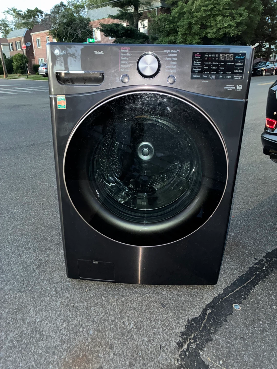 LG ThinQ Front Load Washing Machine