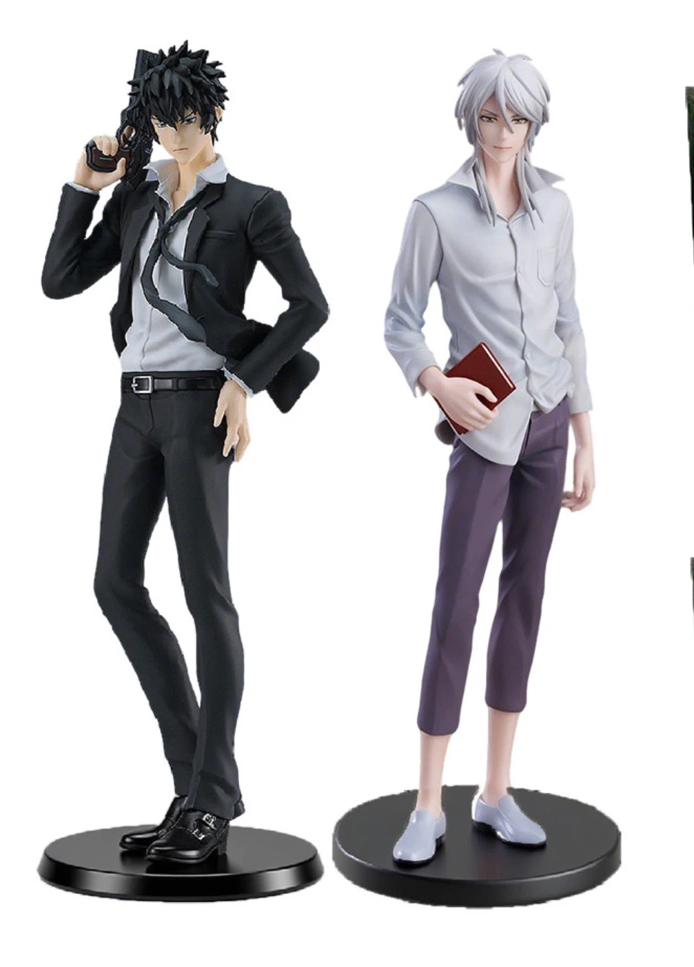 2 Anime Figures Psycho-Pass Kogami Shogo & Makishima Figures