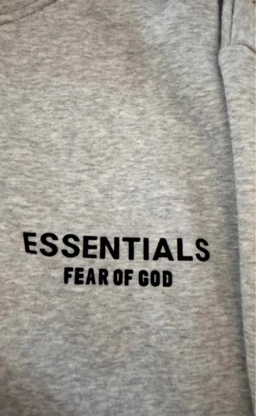 ESSENTIALS Fear of God Grey Hoodie