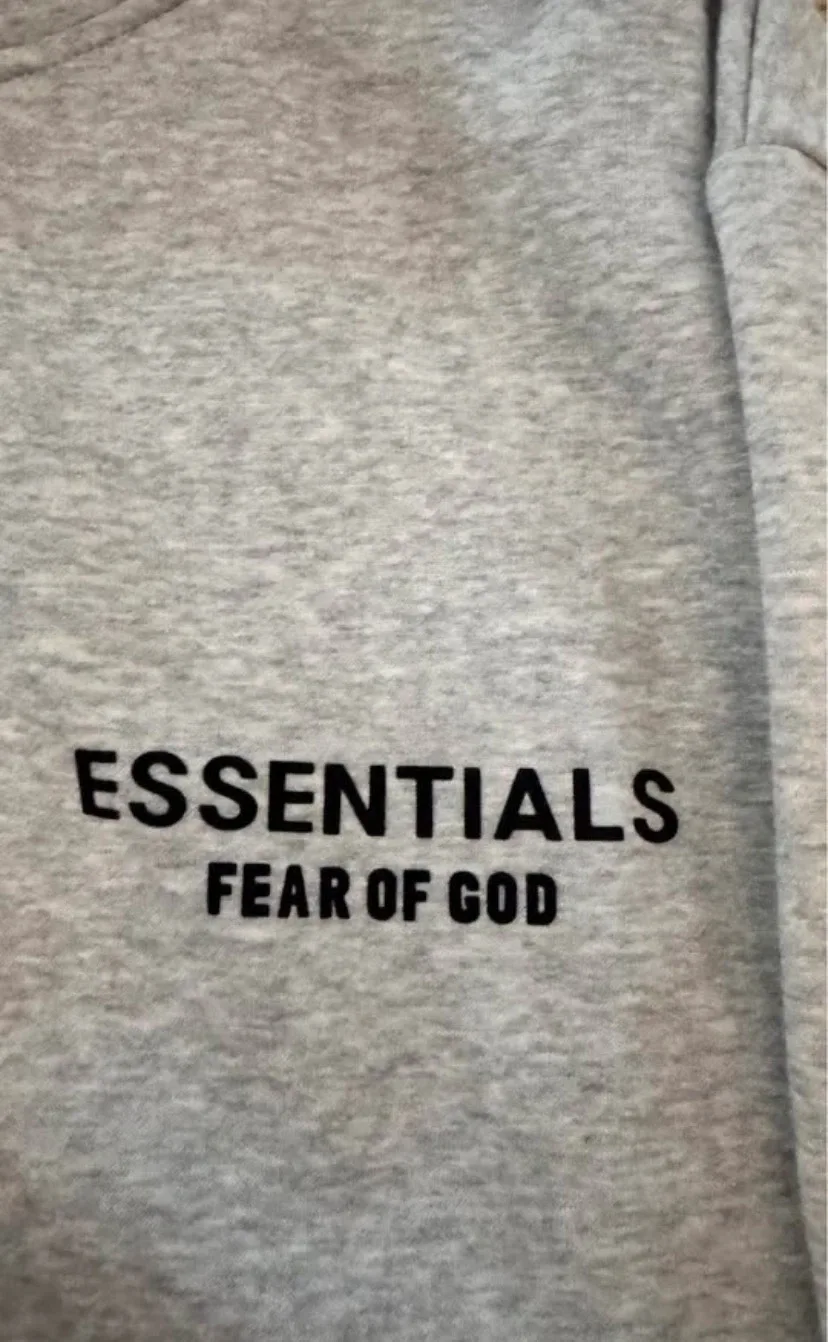 ESSENTIALS Fear of God Grey Hoodie