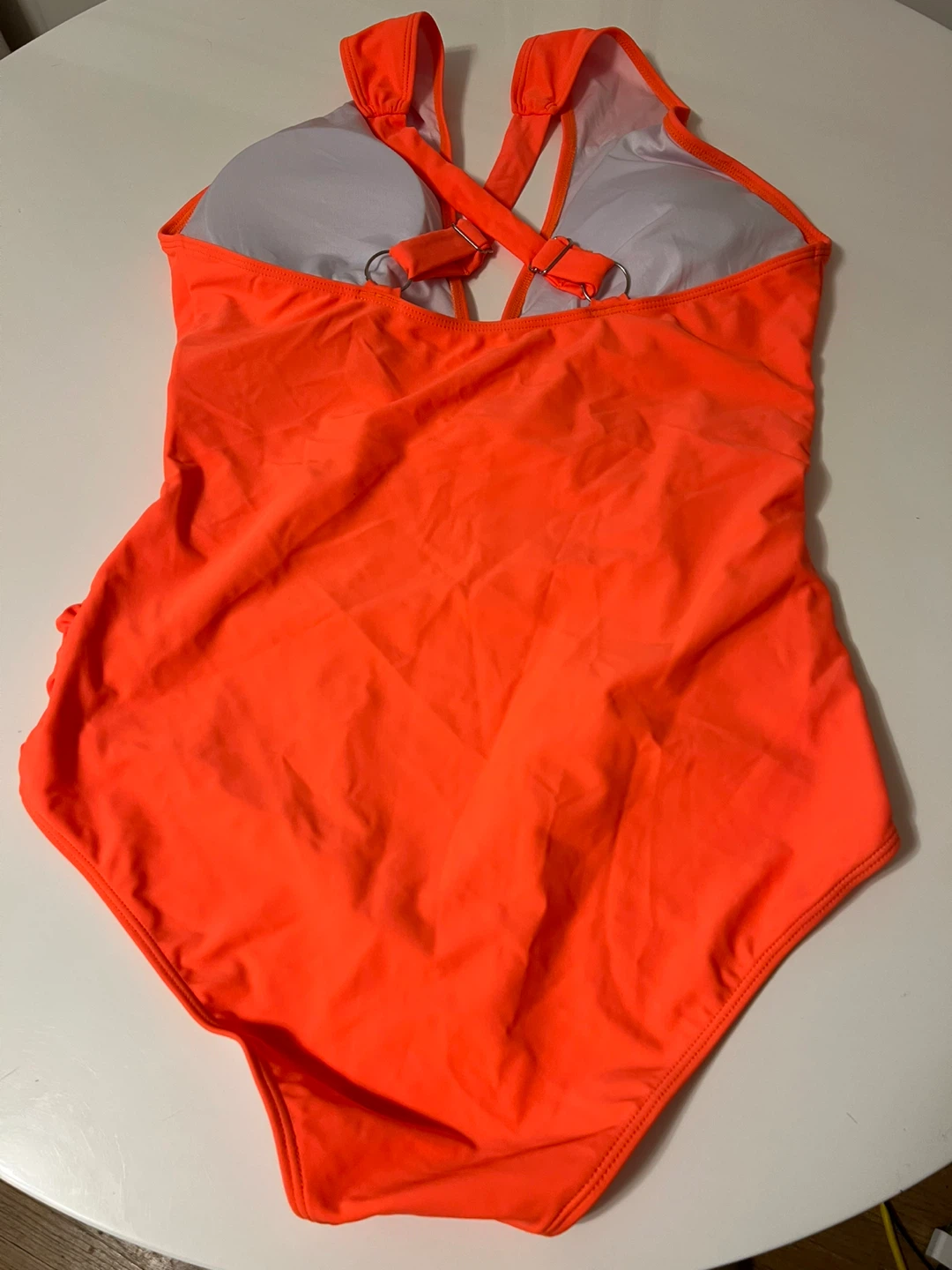(New) Bright Orange One-Piece Swimsuit-XL - photo 2
