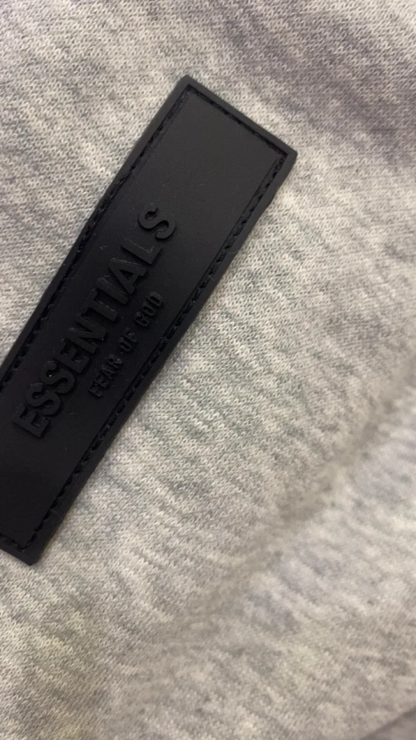 ESSENTIALS Fear of God Grey Hoodie - photo 5