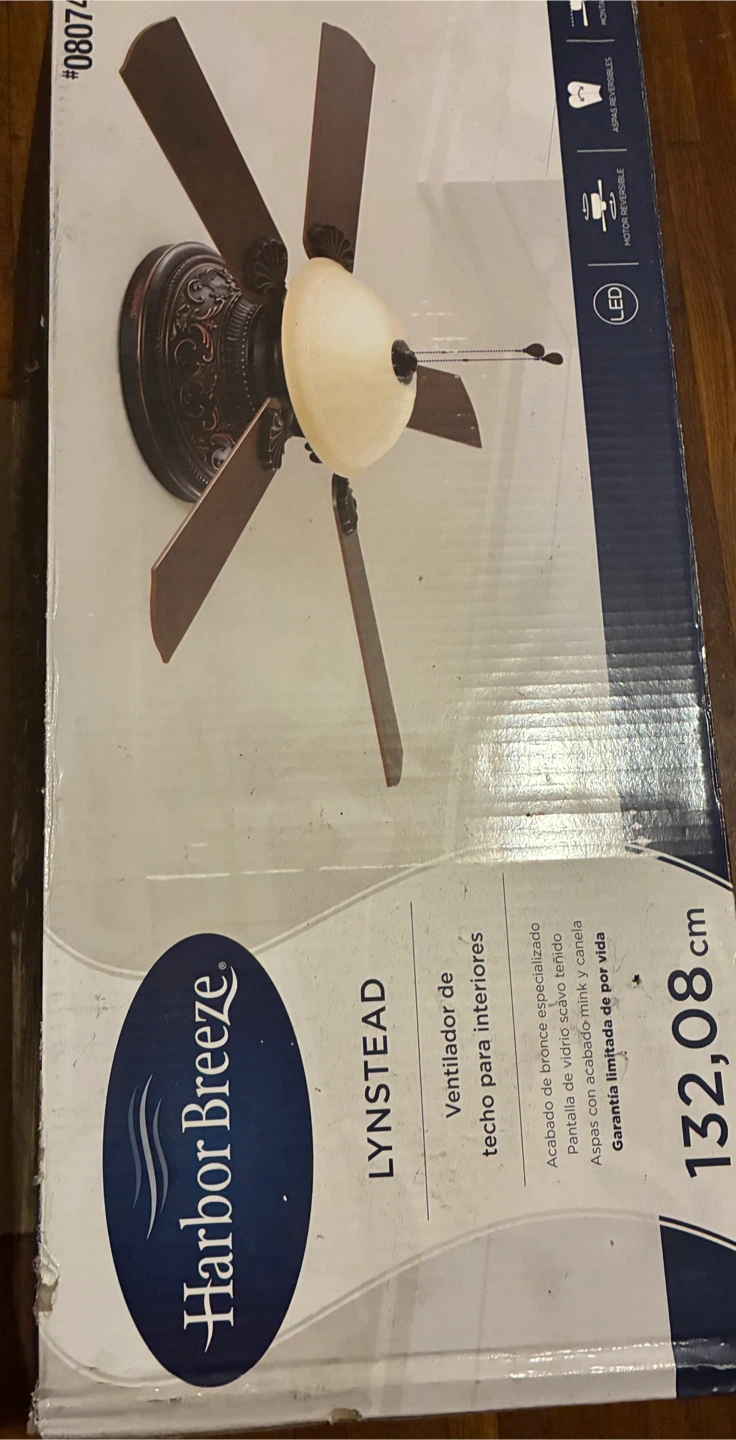 Harbor Breeze Lynstead 52" Indoor Ceiling Fan - photo 3