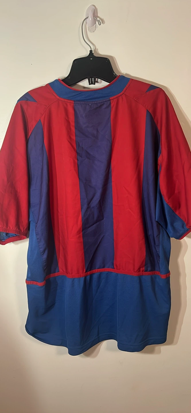 Vintage Nike FC Barcelona Soccer Jersey size Large - photo 2
