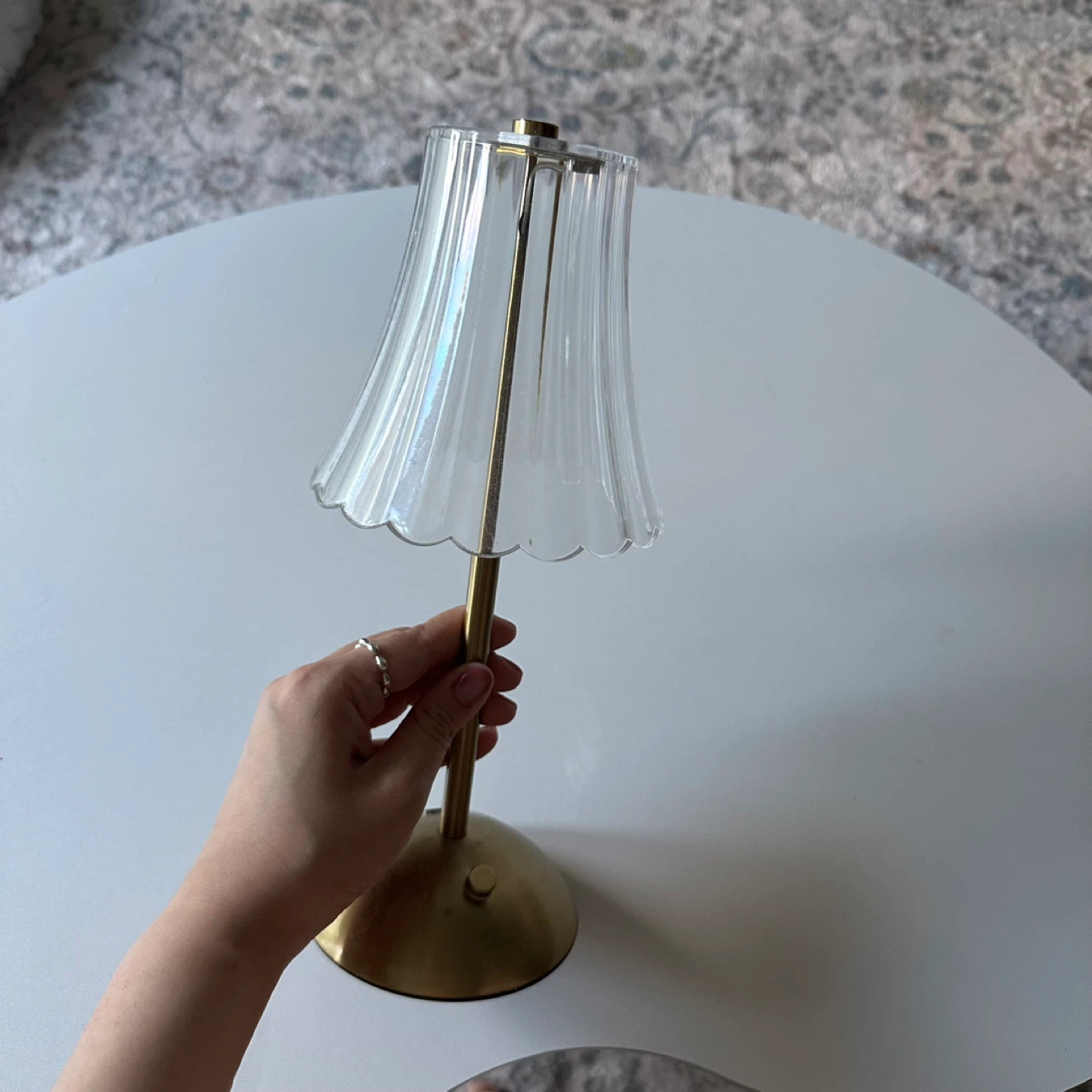 Vintage Style LED chargable Table Lamp