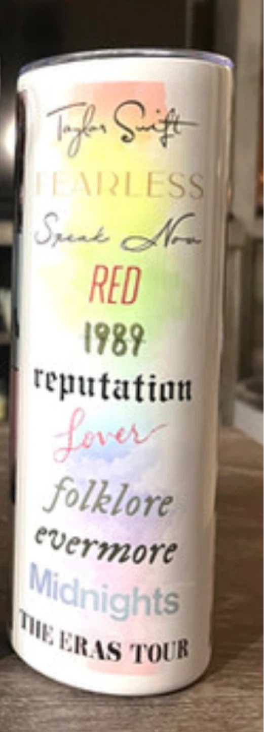 Taylor Swift Eras Tour Stainless Steel Insulated Tumbler - photo 2