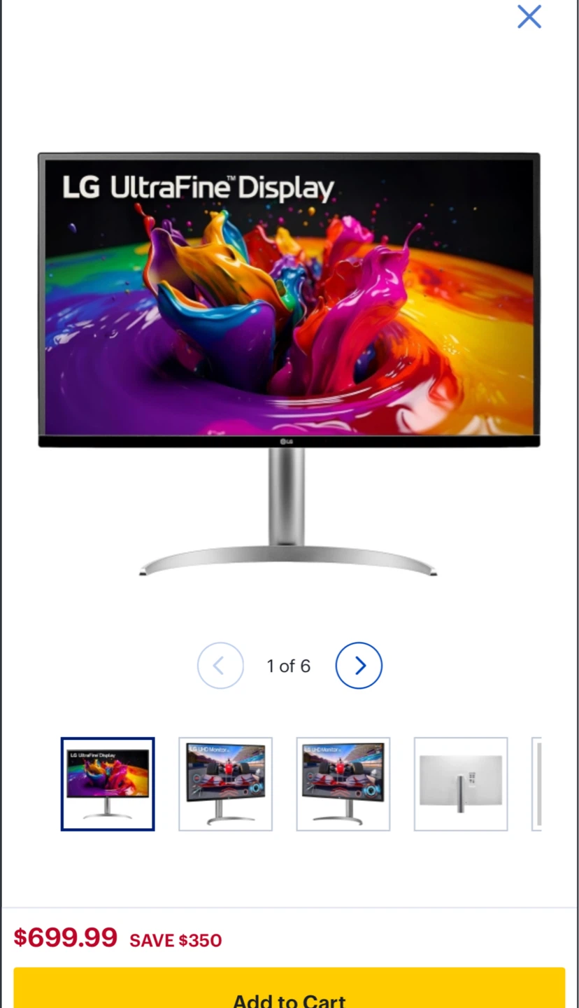 LG UltraFine Display Monitor