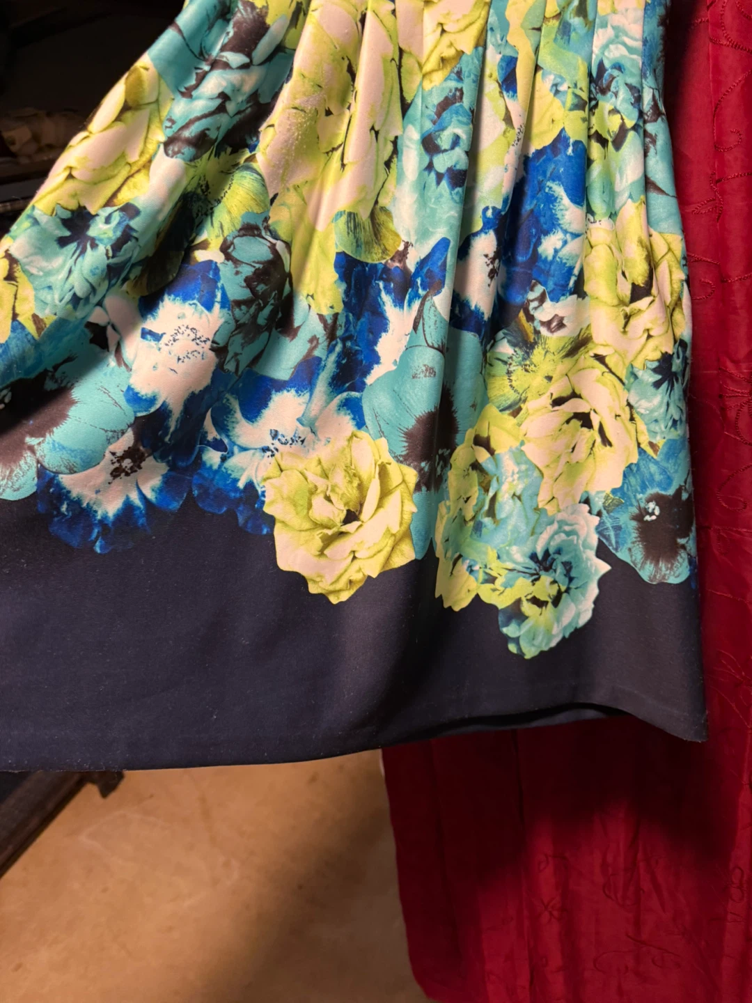 Vince Camuto Floral Sleeveless Dress Size 4 - photo 3