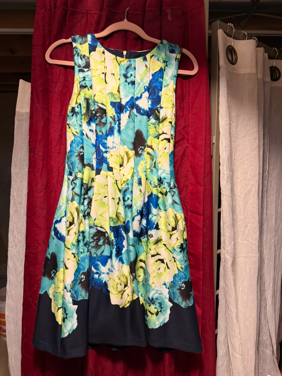 Vince Camuto Floral Sleeveless Dress Size 4 - photo 2