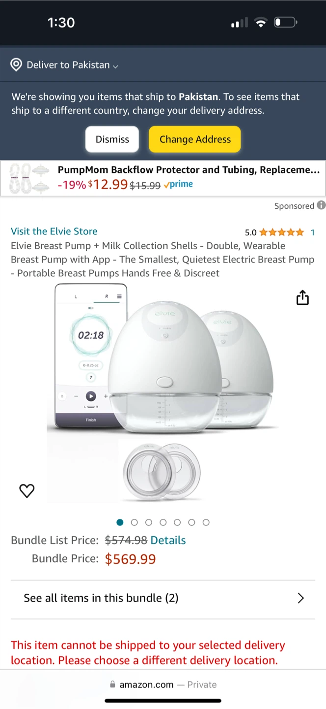 Elvie Pump Wearable Breast Pump - photo 2