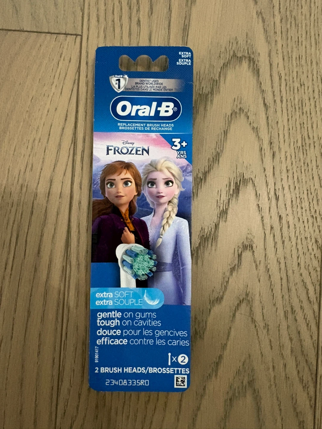 Oral-B Kids Disney Frozen Replacement Brush Heads (2 Pack)