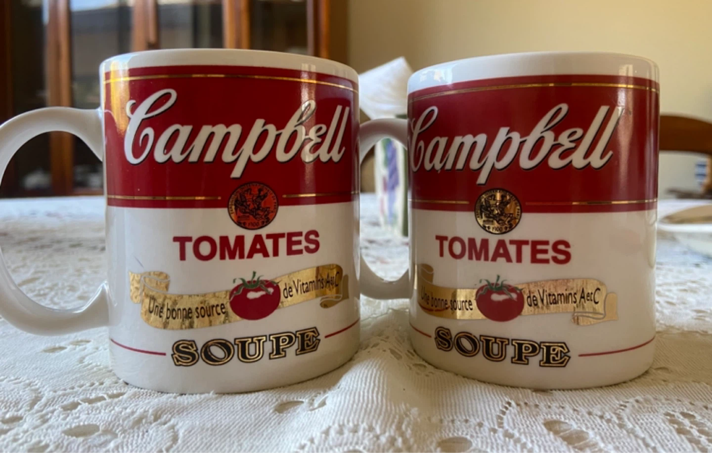 Campbell's Tomato Soup Mugs (Set of 2) - photo 2