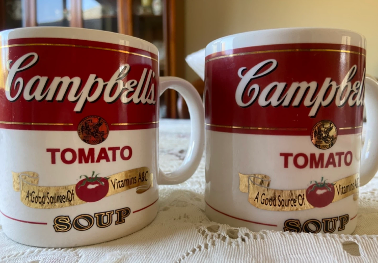 Campbell's Tomato Soup Mugs (Set of 2)