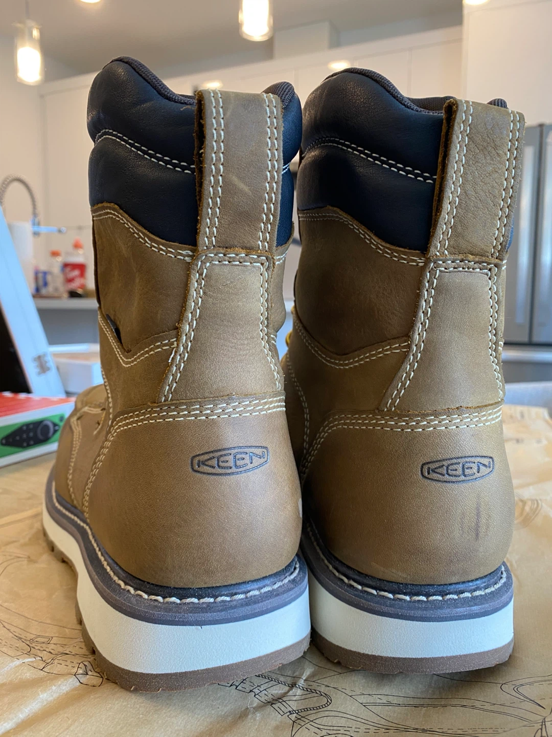 KEEN Men's Waterproof Work Boots - photo 2