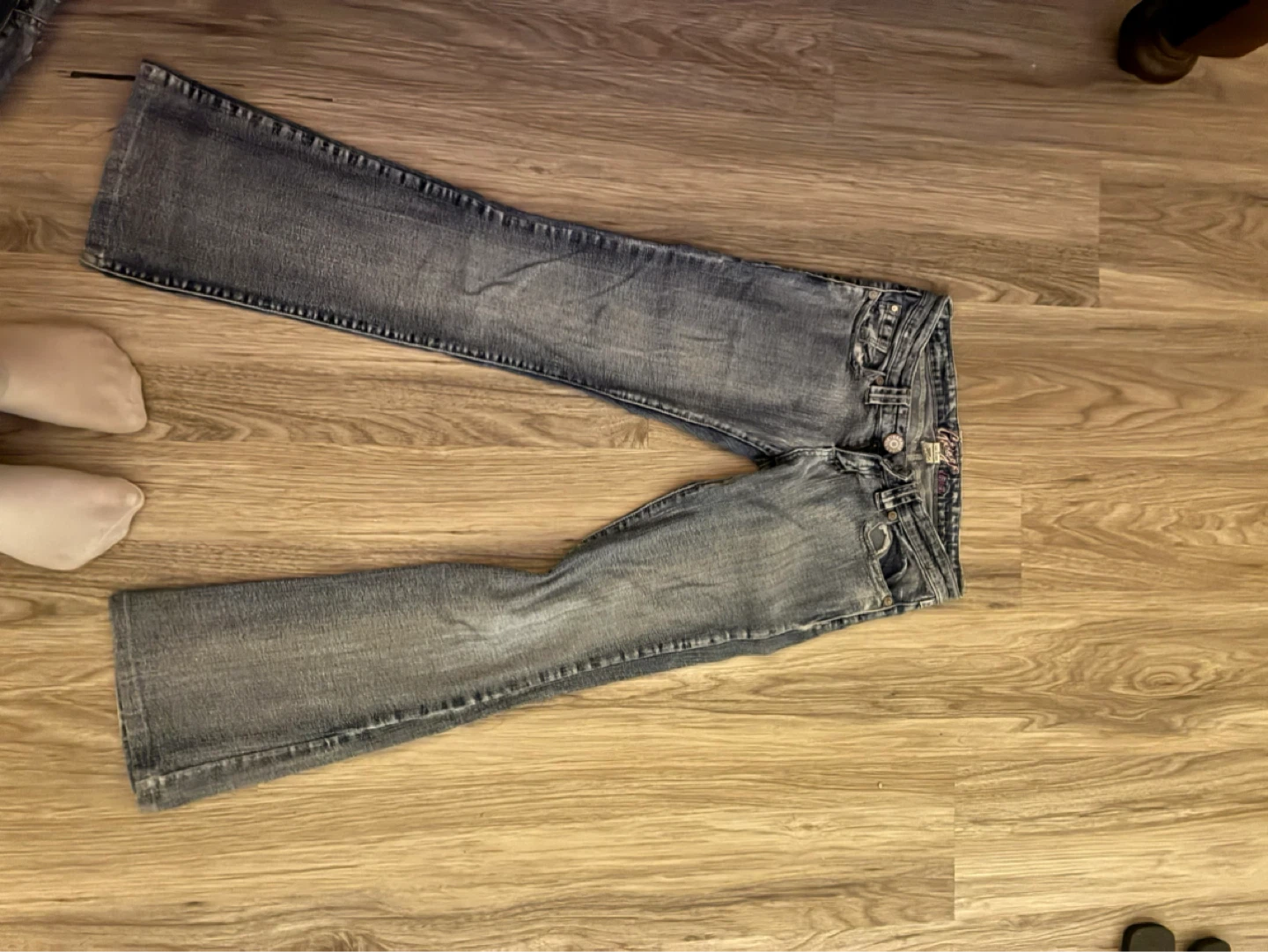 Vintage Garage jeans bootcut/flare low rise