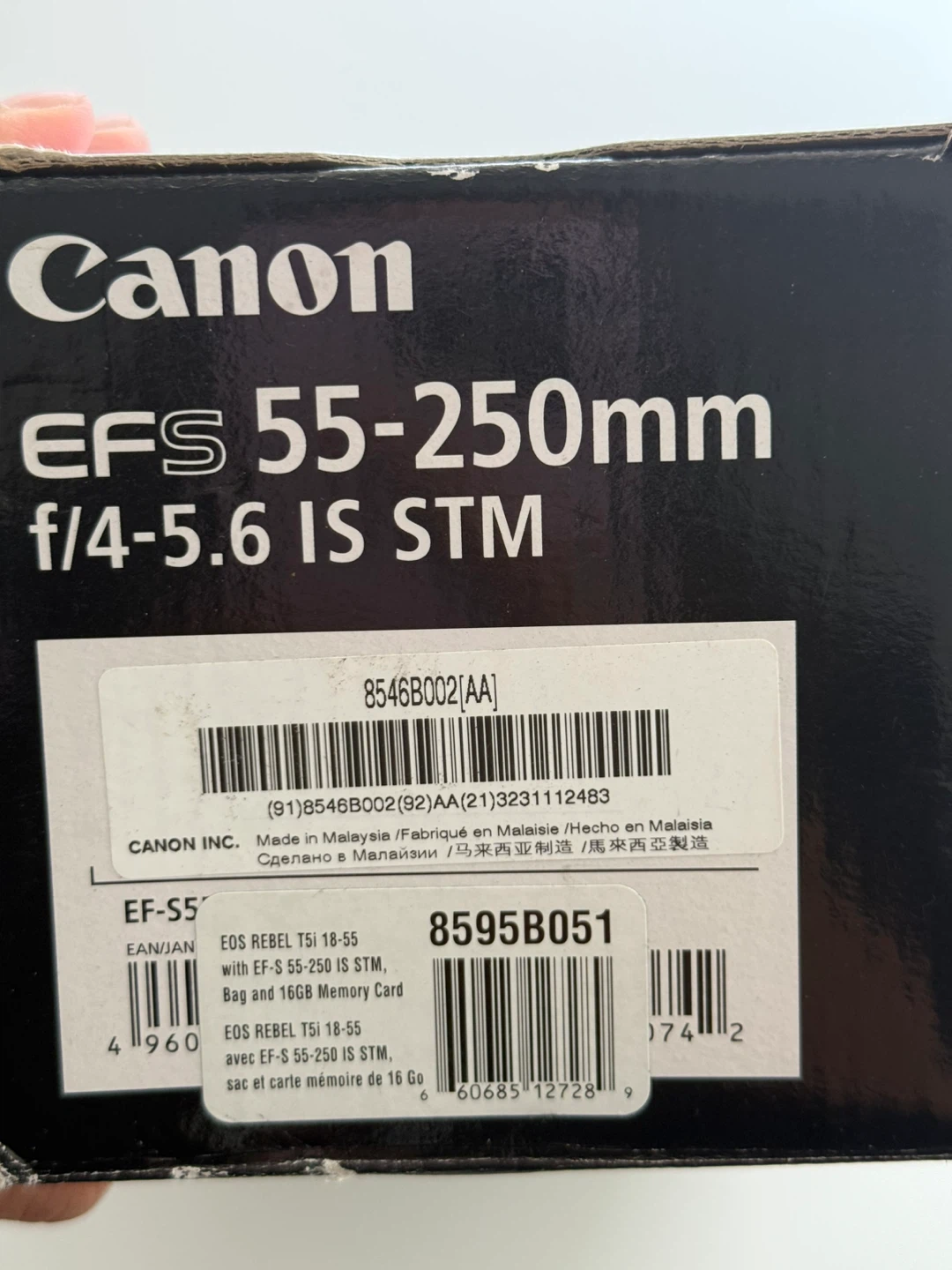 Canon EF-S 55-250mm f/4-5.6 IS STM Lens - photo 3