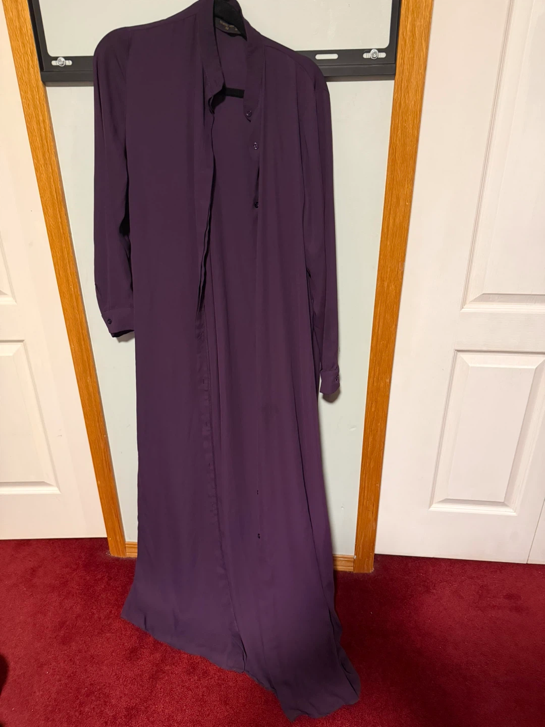 Purple Abaya Dress