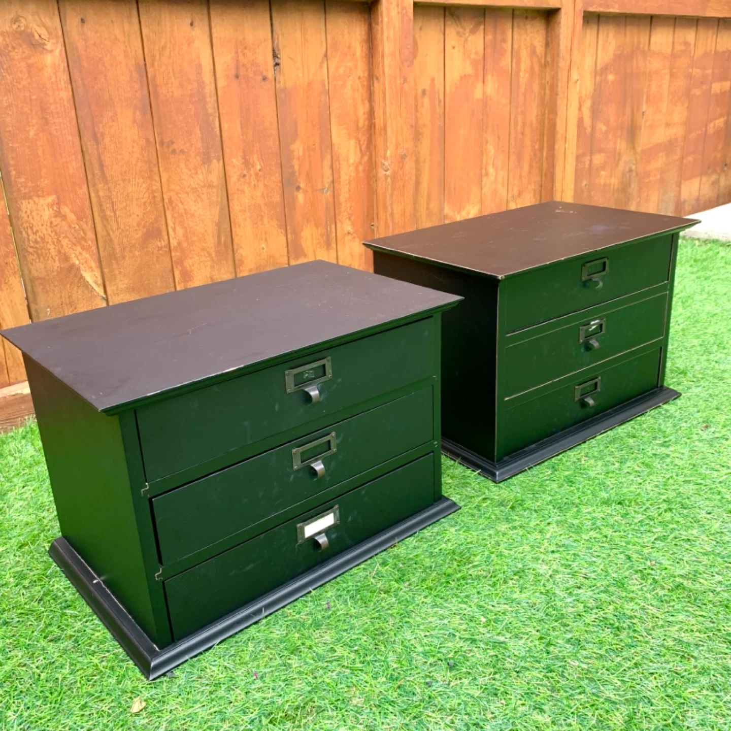 Jewelry Drawers Storage Drawers Wood Organizer Cabinet Set Of 2