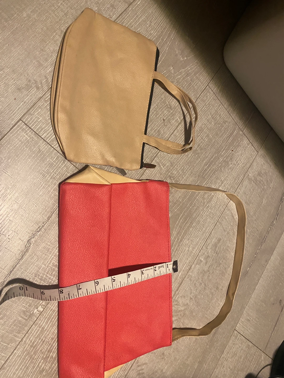 Two Bags - Brown and Red - photo 2