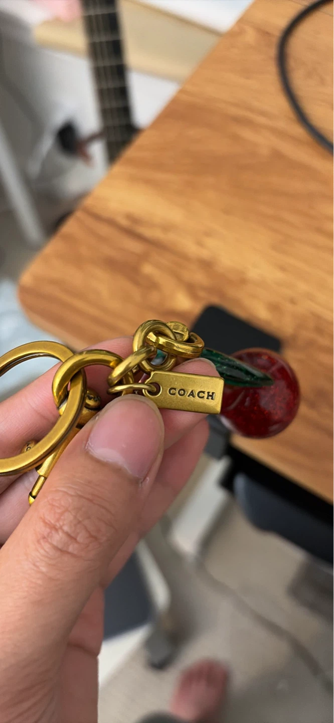 COACH Cherry Keychain Charm - photo 2