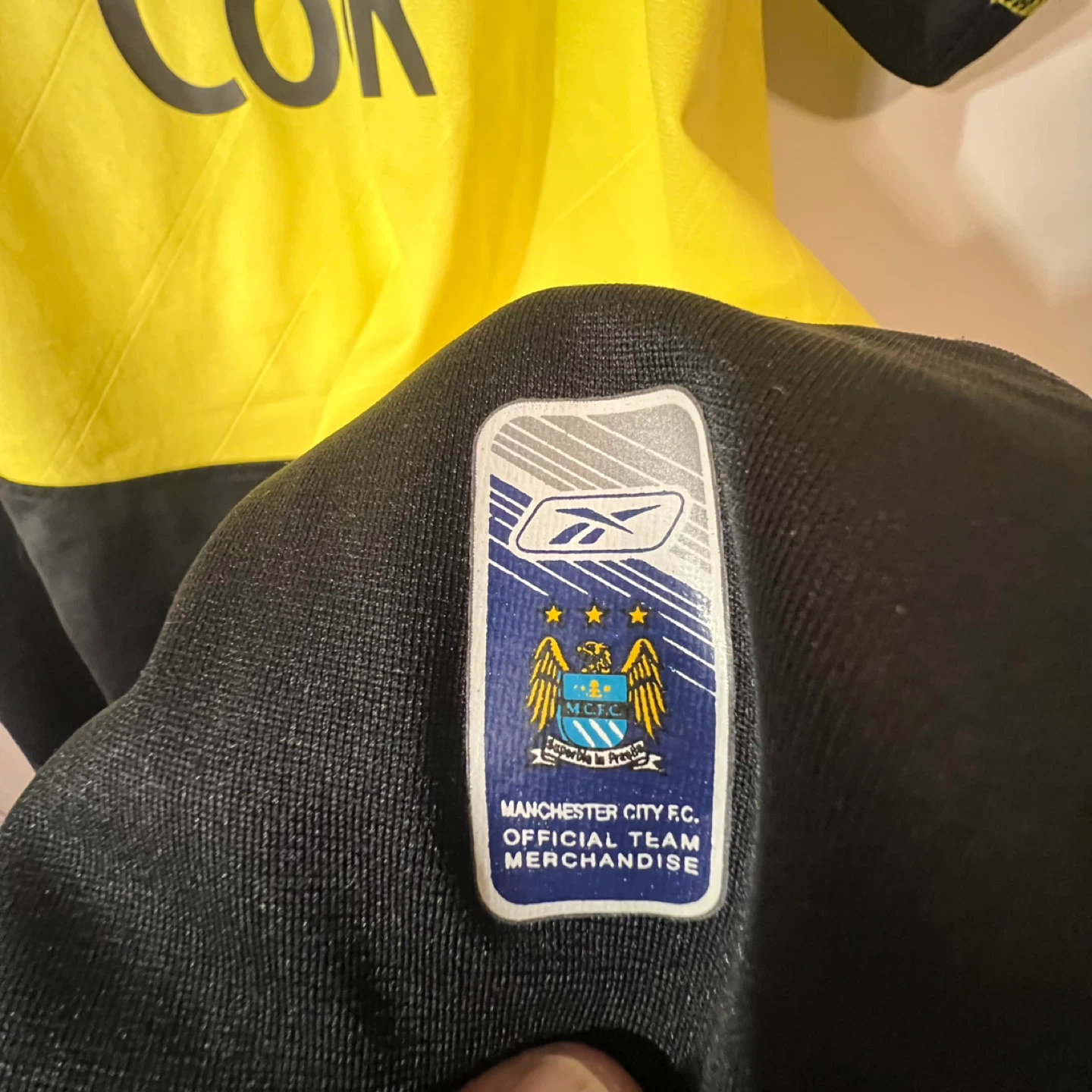 Vintage Reebok Manchester City FC Jersey Thomas Cook. Size XL - photo 2