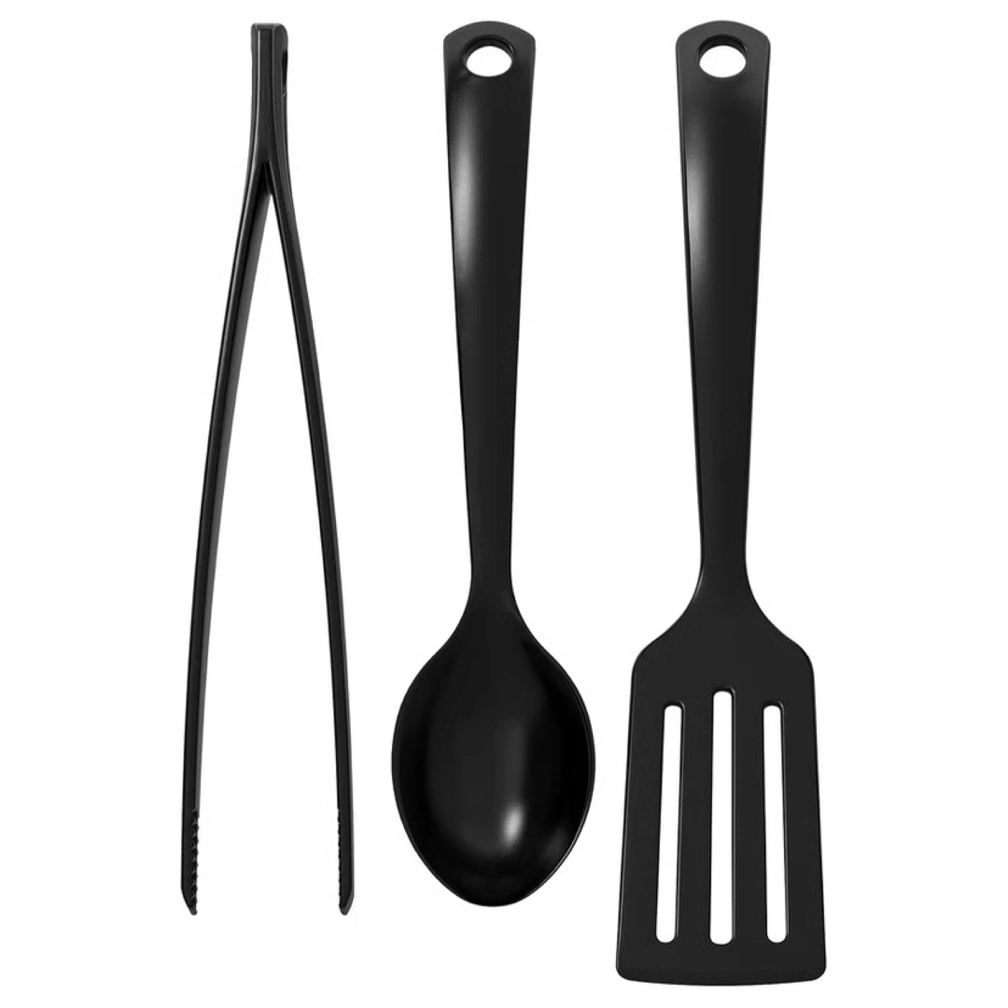 Black Kitchen Utensil Set