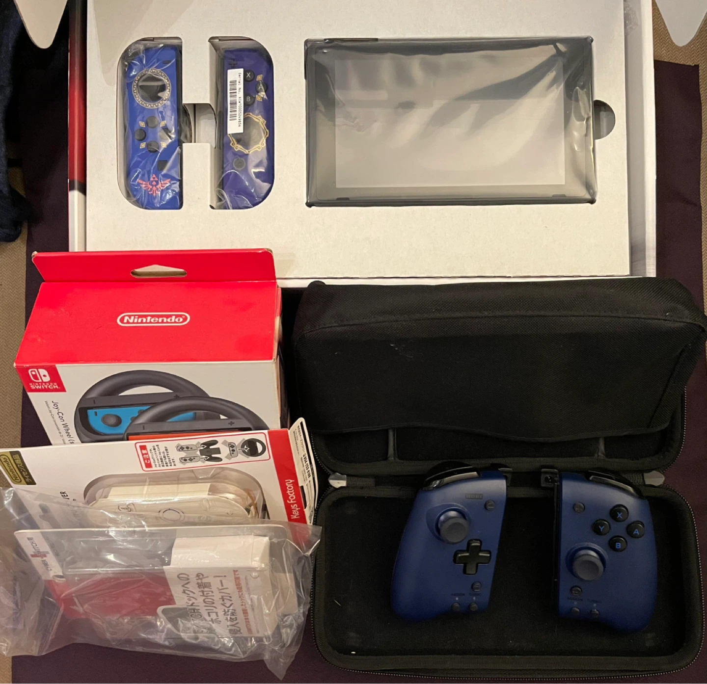 Nintendo Switch V1 unpatched with extras