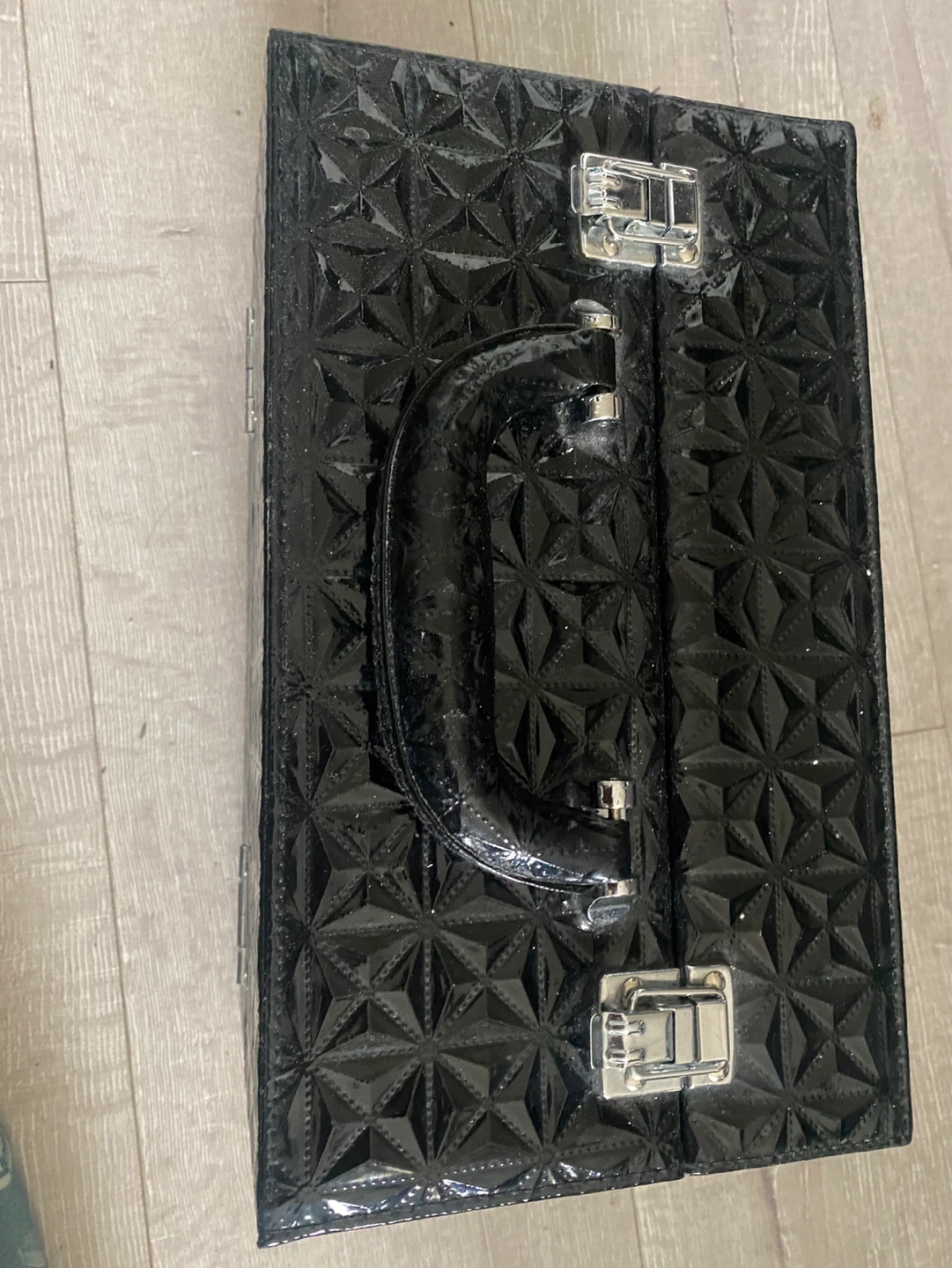 Black Makeup Train Case - photo 2