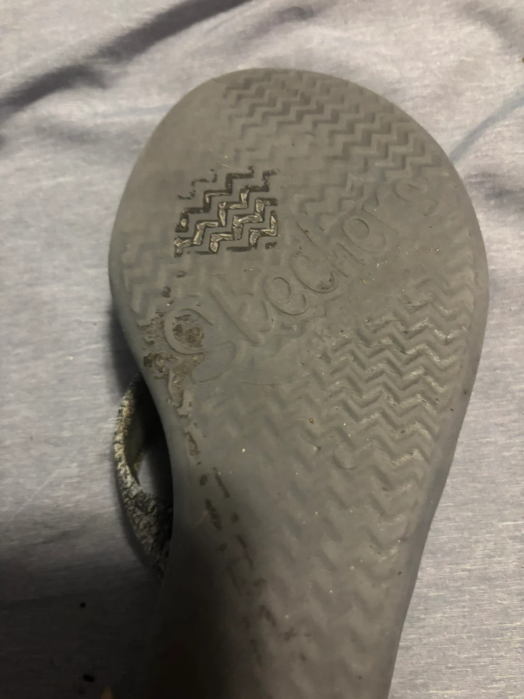 Skechers Grey Criss-Cross Strap Sandals - photo 2