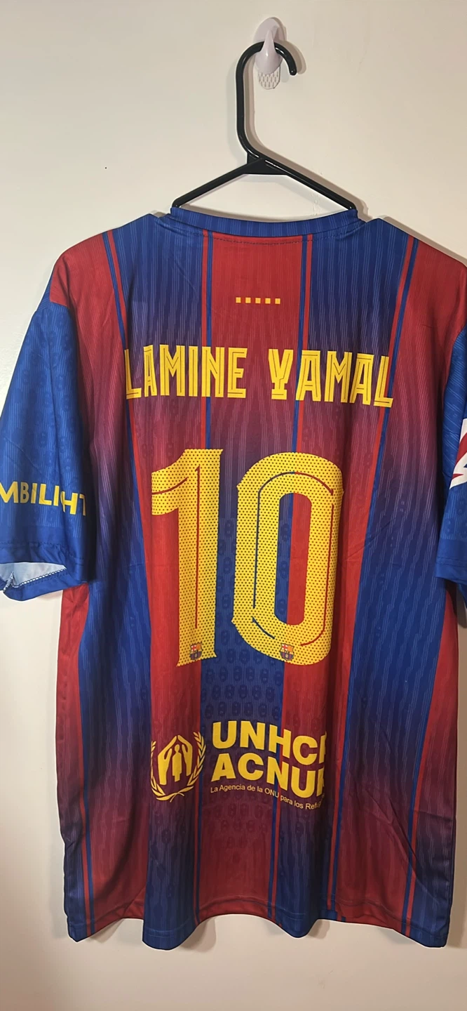 FC Barcelona Lamine Yamal #10 Soccer Jersey XL - photo 4