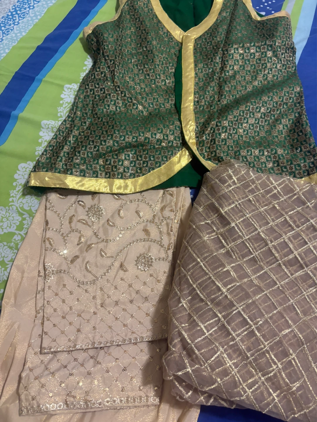 Vest , pants and duppata - photo 2