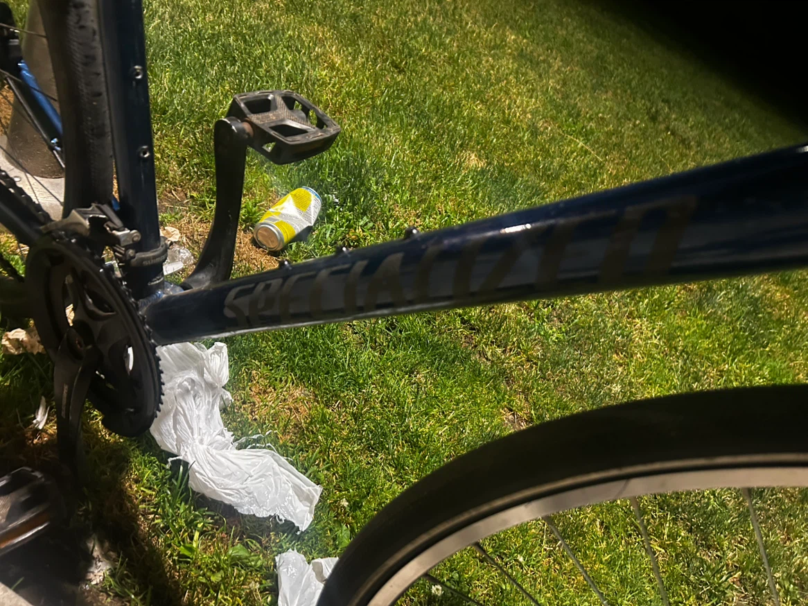 Specialized Blue Hybrid Bike - photo 3