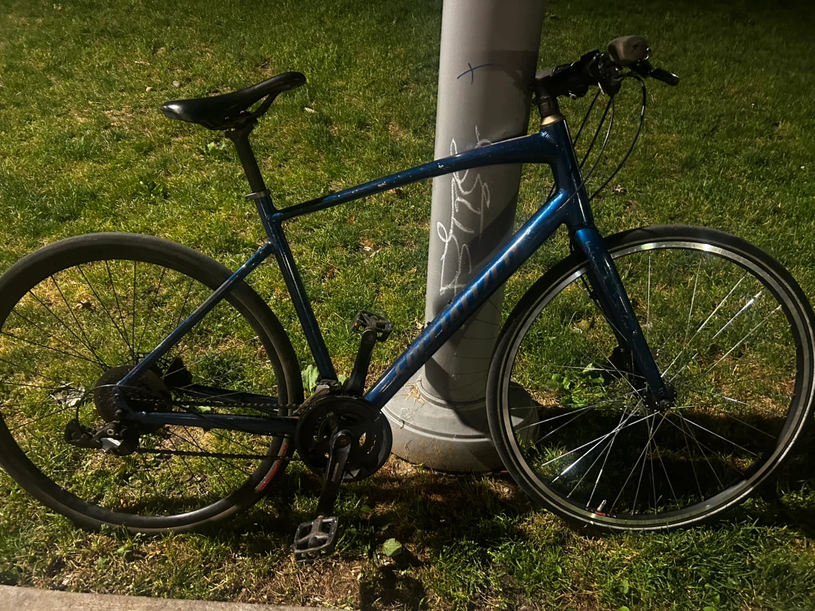 Specialized Blue Hybrid Bike - photo 5