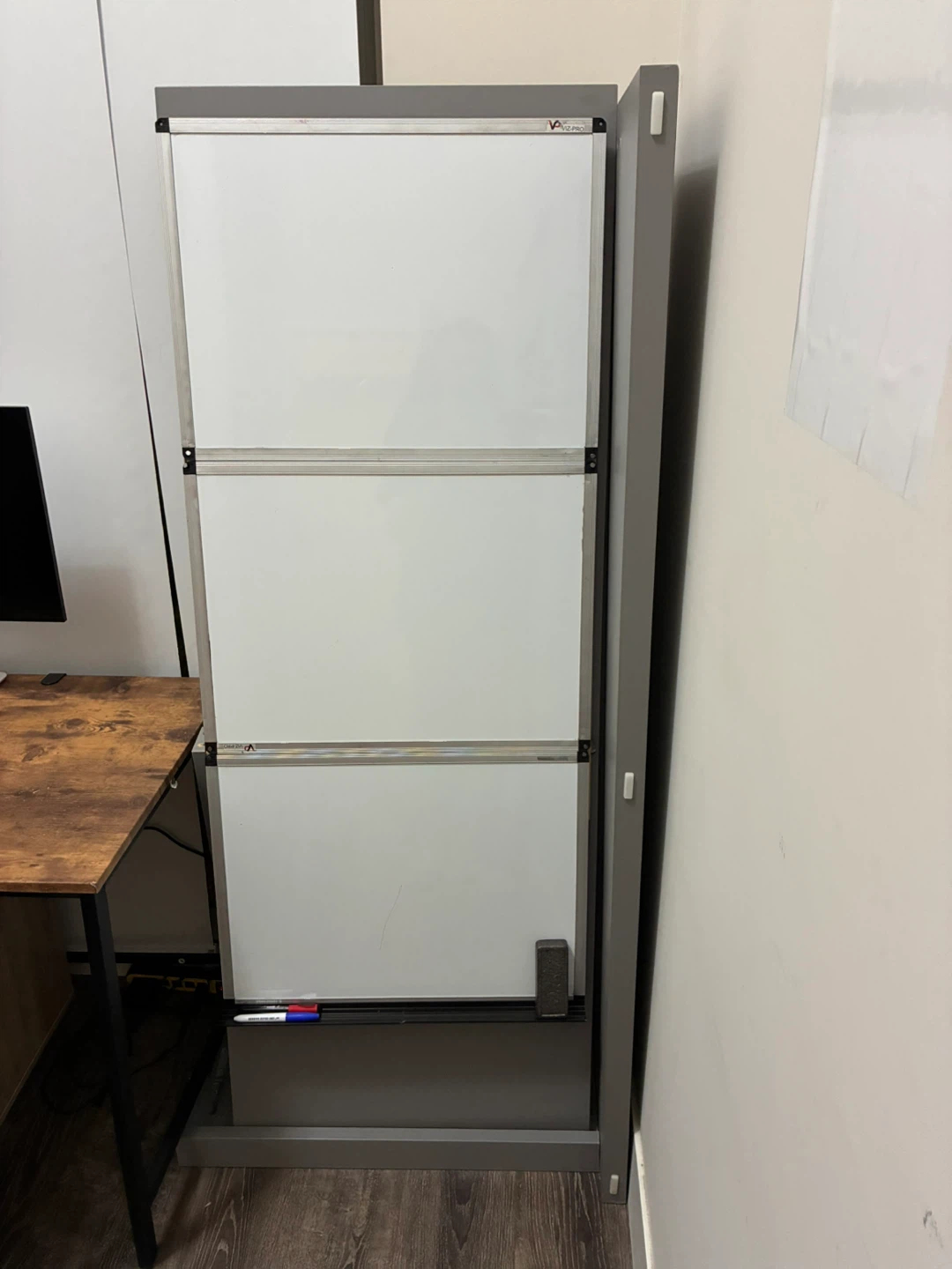 MOVING OUT SALE: Custom Space-Saving Whiteboard Stand | Premium - photo 2