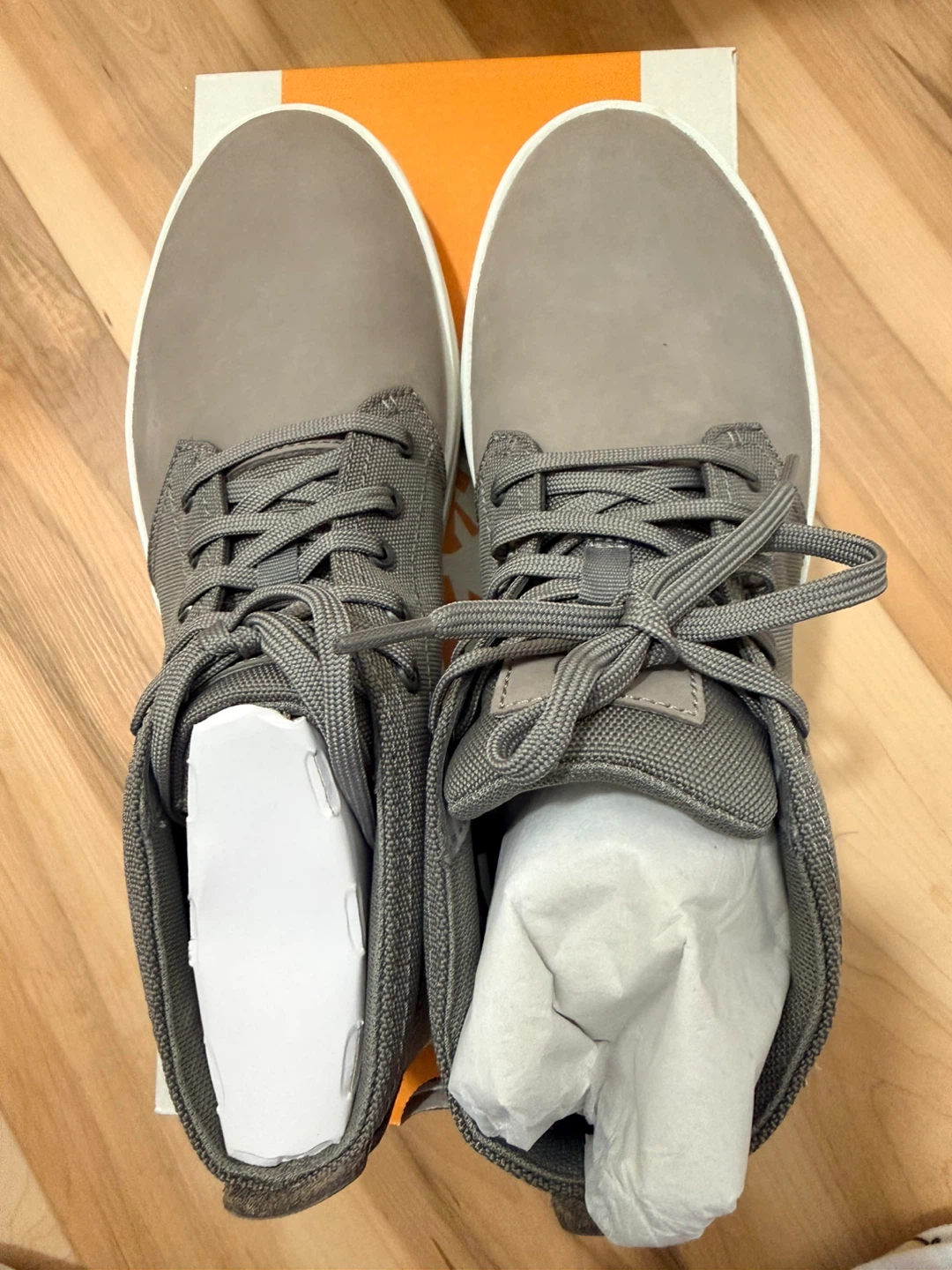 Timberland Grey Mid-Top Boots - photo 4