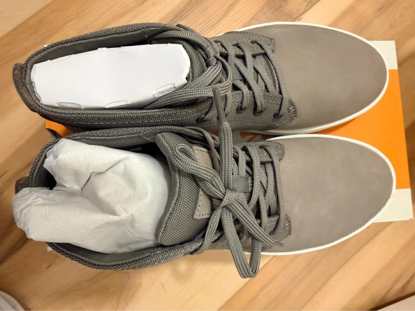 Timberland Grey Mid-Top Boots