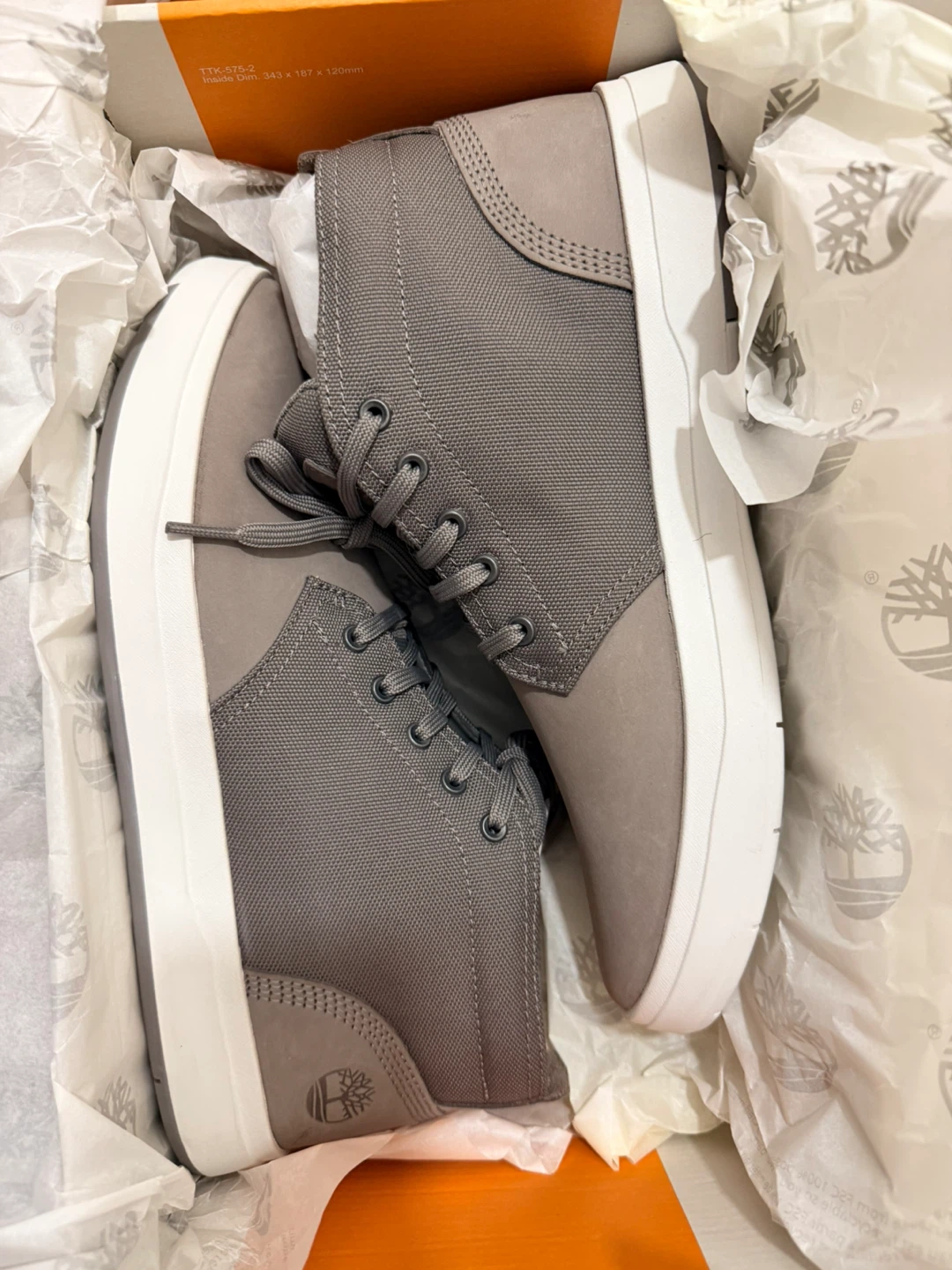 Timberland Grey Mid-Top Boots - photo 5