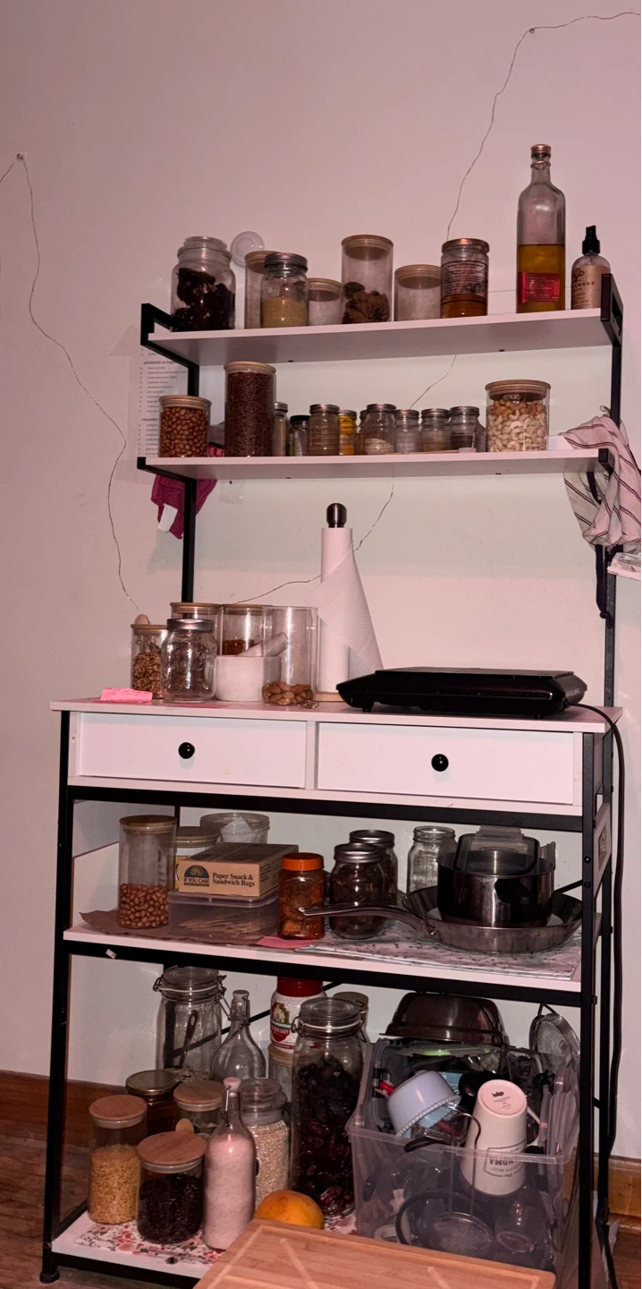 6-Tier Kitchen Rack (built) with Power Outlet, drawers - photo 2