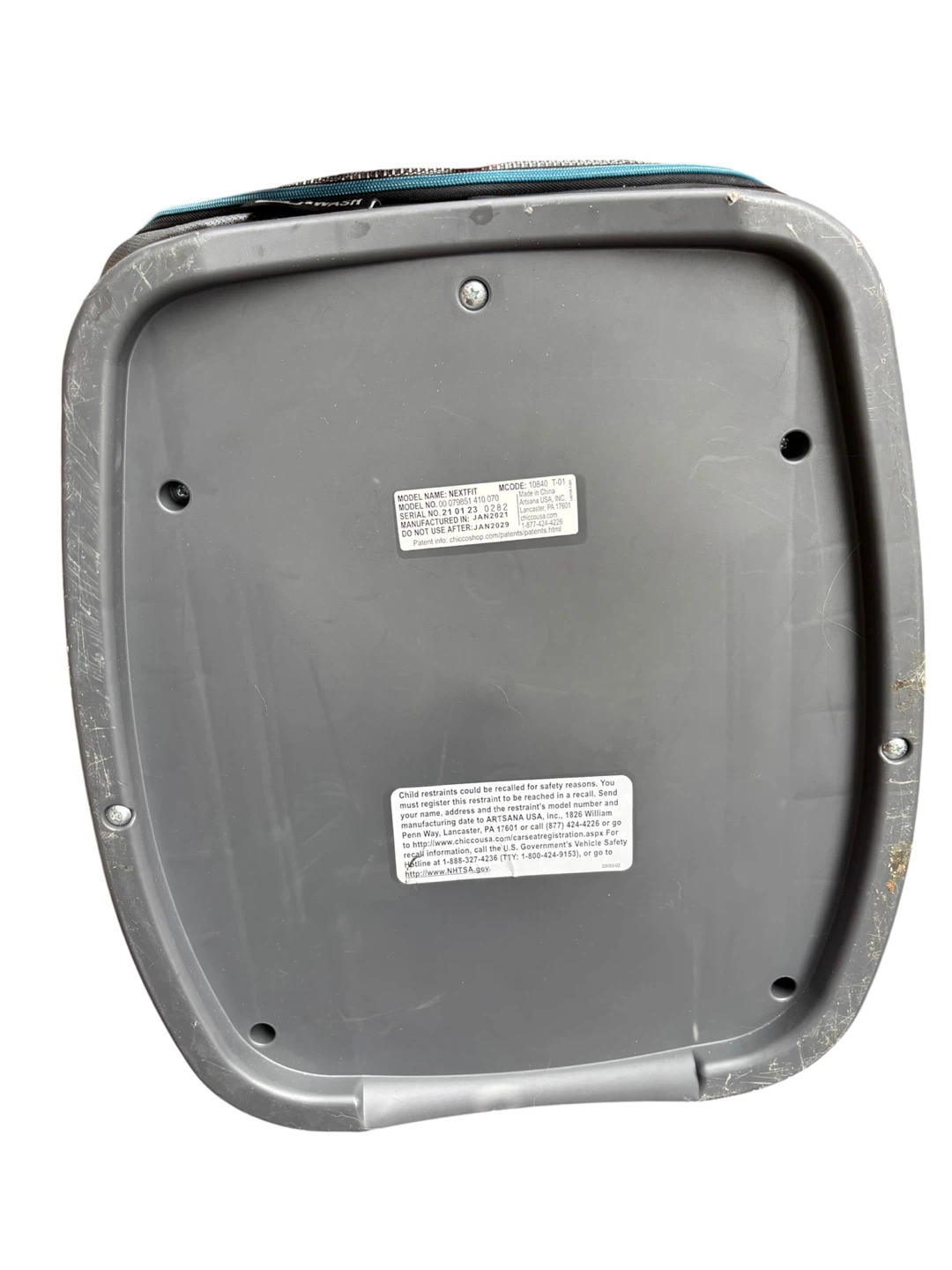 Chicco NextFit Convertible Car Seat - photo 4