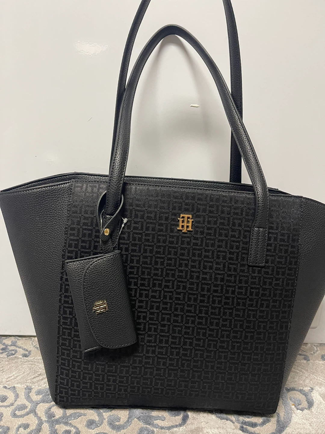 Tommy Hilfiger Black Tote Bag