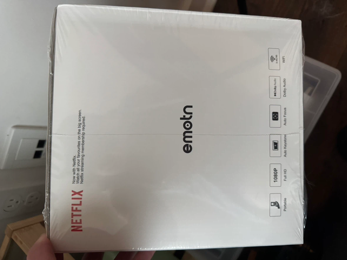 Emotn Projector - 1080P Full HD, Portable with Wi-Fi - photo 2