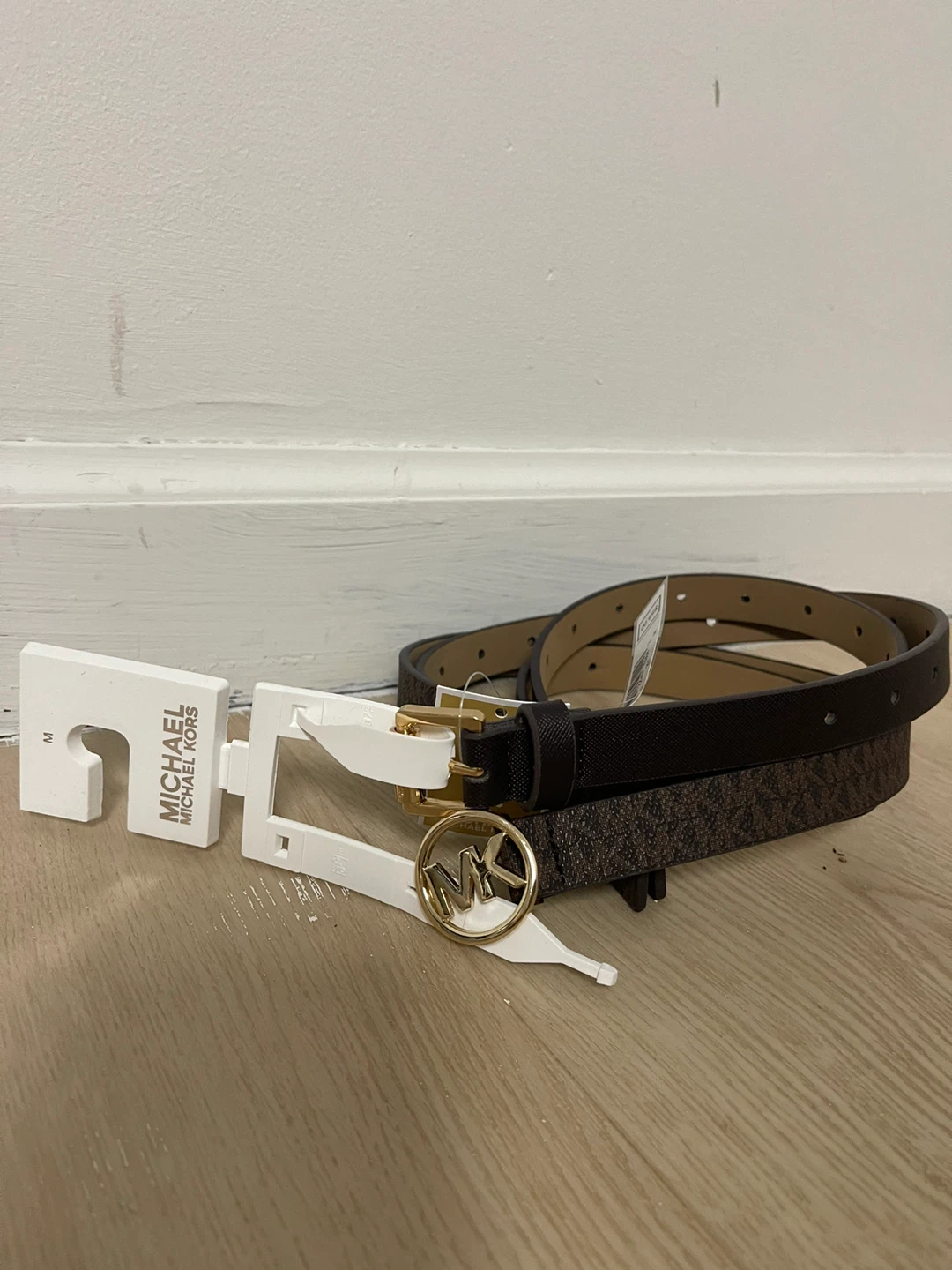 Michael Kors MK Logo Belt - Size M - photo 3