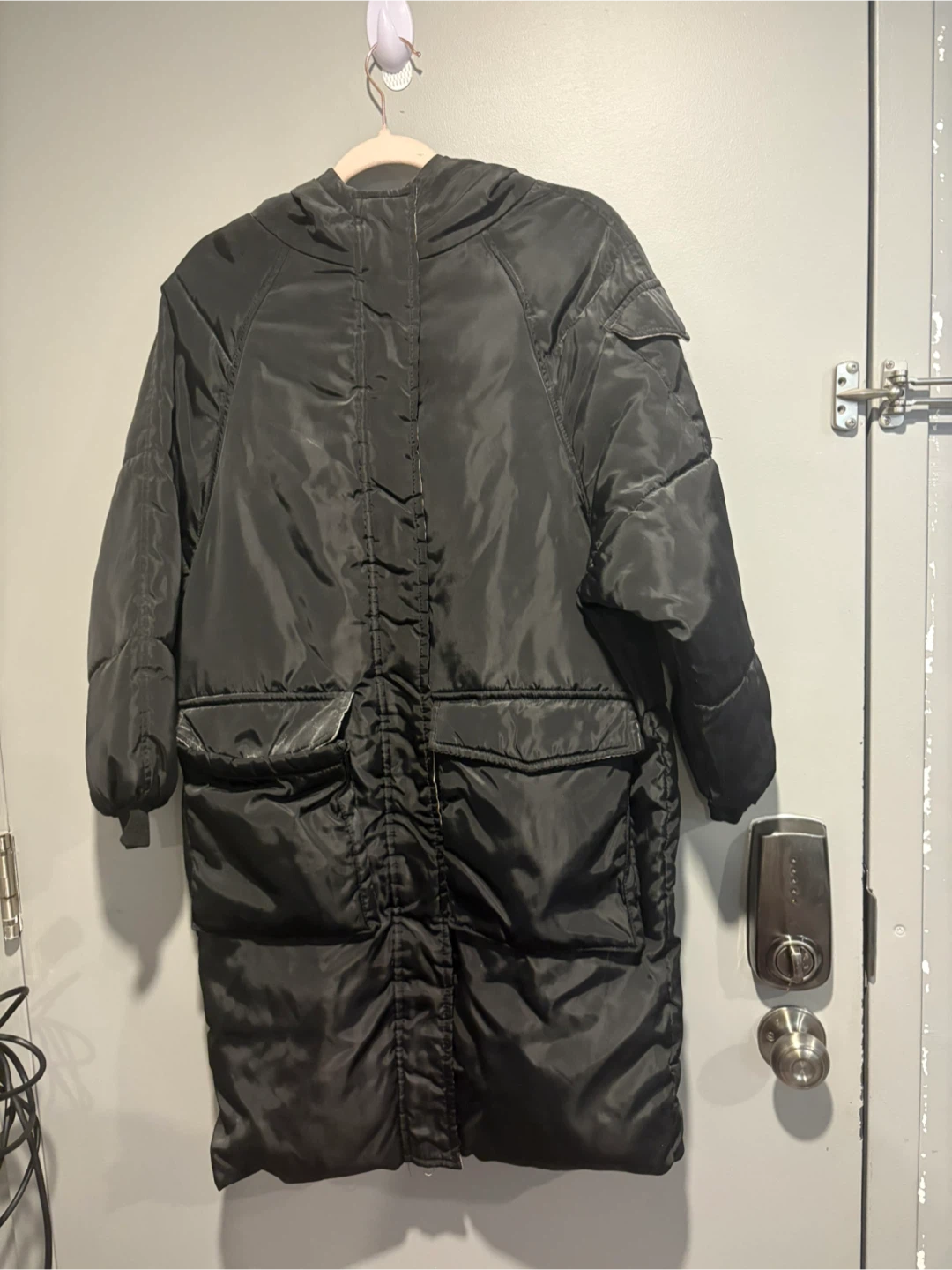 Black Puffer Coat