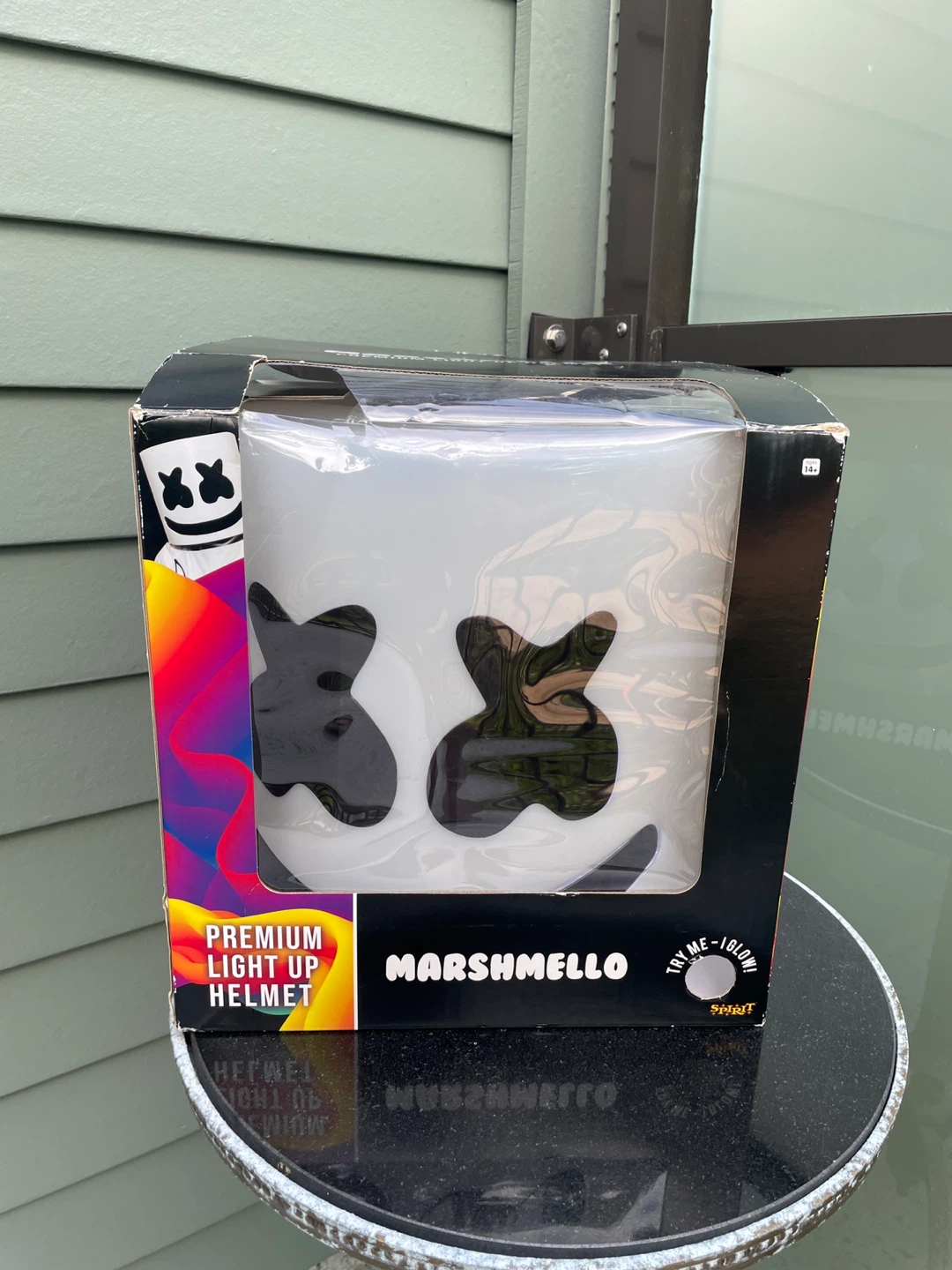 Marshmello Premium Light Up Helmet edm rave - photo 4