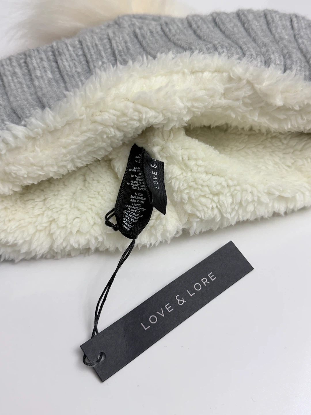 Love & Lore Fleece Lined Pom Beanie (Size OS) - photo 3