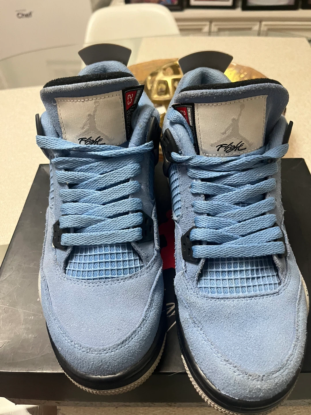 Air Jordan 4 Retro University Blue - photo 2
