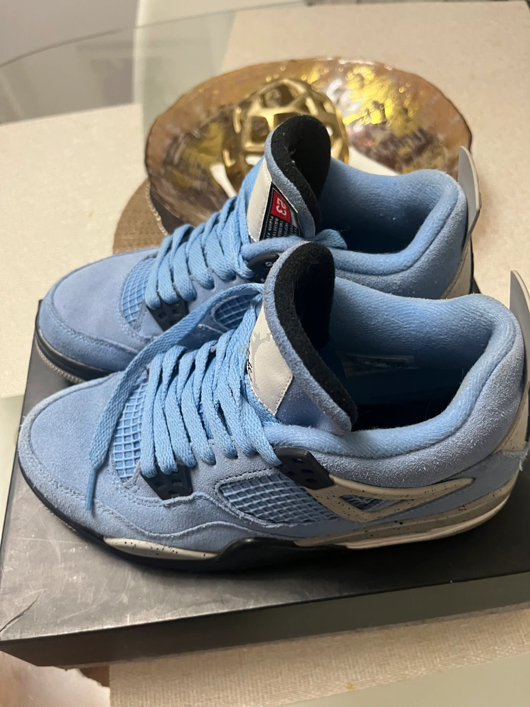 Air Jordan 4 Retro University Blue - photo 4