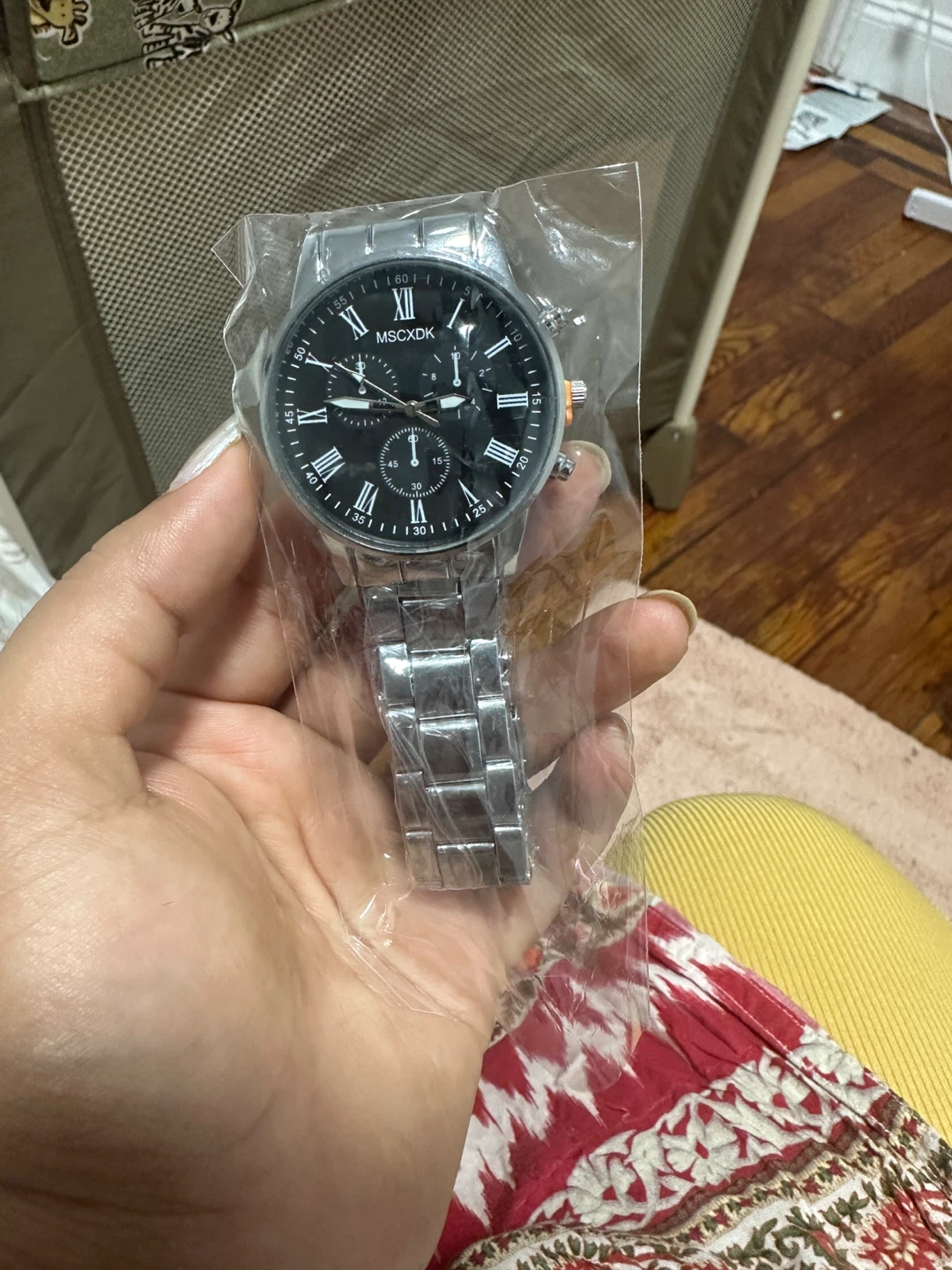 MSC X DK Men's Silver Tone Watch - photo 4